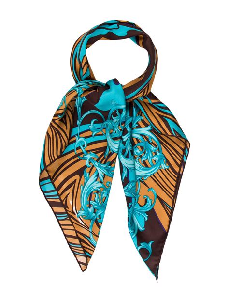 colorful fake versace scarf|versace scarf price.